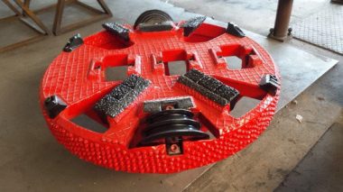 Microtunneling mixed cutting wheel AVN1000 Herrenknecht Down2earth