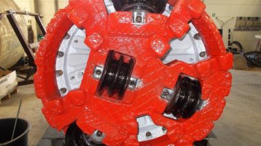 Microtunneling mixed cutting wheel AVN600 Herrenknecht Down2earth