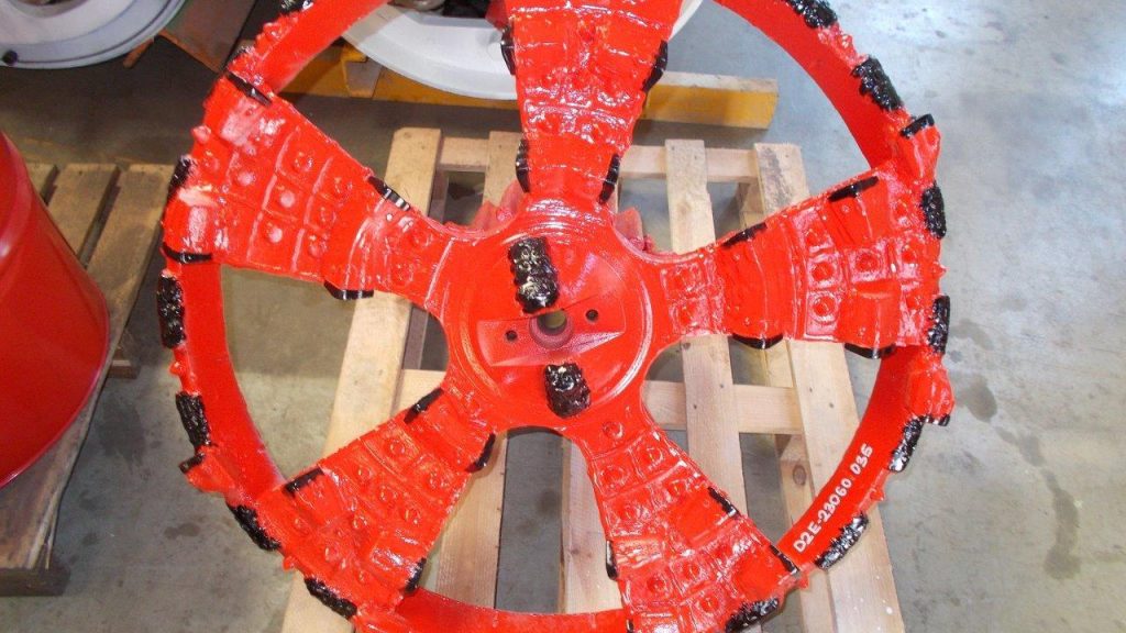 Microtunneling standard cutting wheel AVN700 Herrenknecht Down2earth