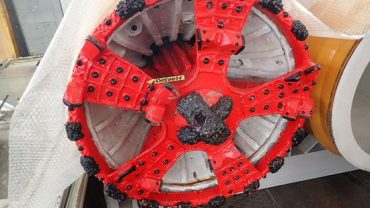 Microtunneling standard cutting wheel AVN600 Herrenknecht Down2earth
