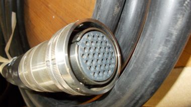 Microtunneling 37 pin data cables Herrenknecht Down2earth 2