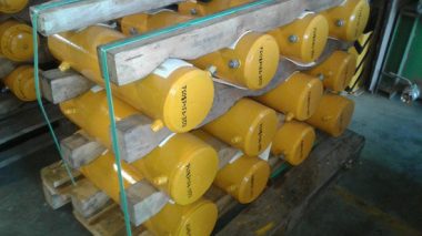 Microtunneling interjack cylinders 350mm stroke Herrenknecht Down2earth 1
