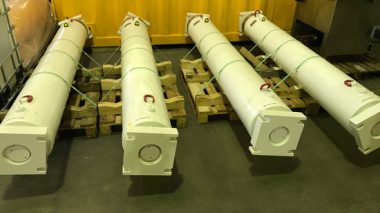 Microtunneling main jacking cylinders 4 meter stroke Herrenknecht Down2earth 1